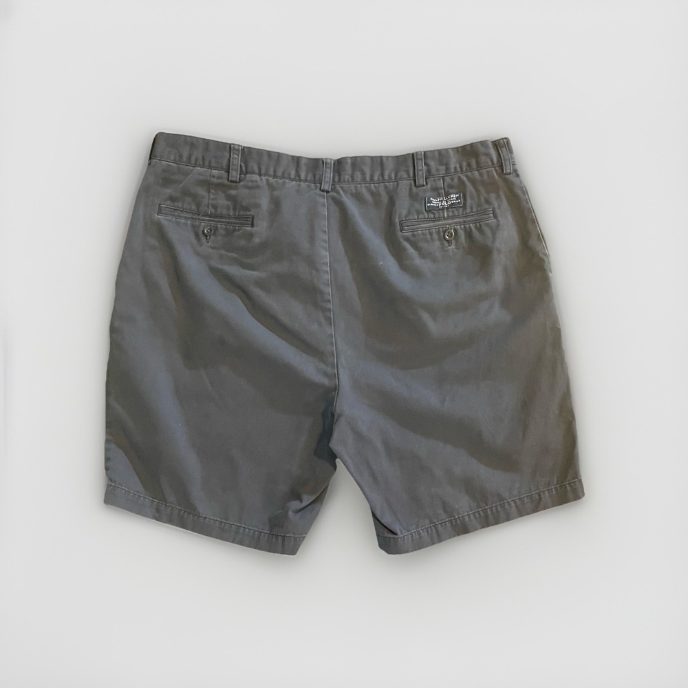 Polo Ralph Lauren Prospect Shorts Mens 40 Navy Chino Flat Front Classic Preppy - Picture 6 of 7